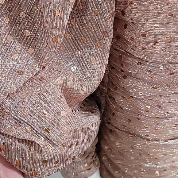 FOR Love & Lemons Ruffled Sequin-Embellished Minidress - Picture 13 of 13